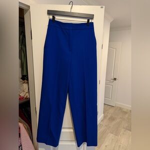Zara Royal Blue Wide Leg Pants